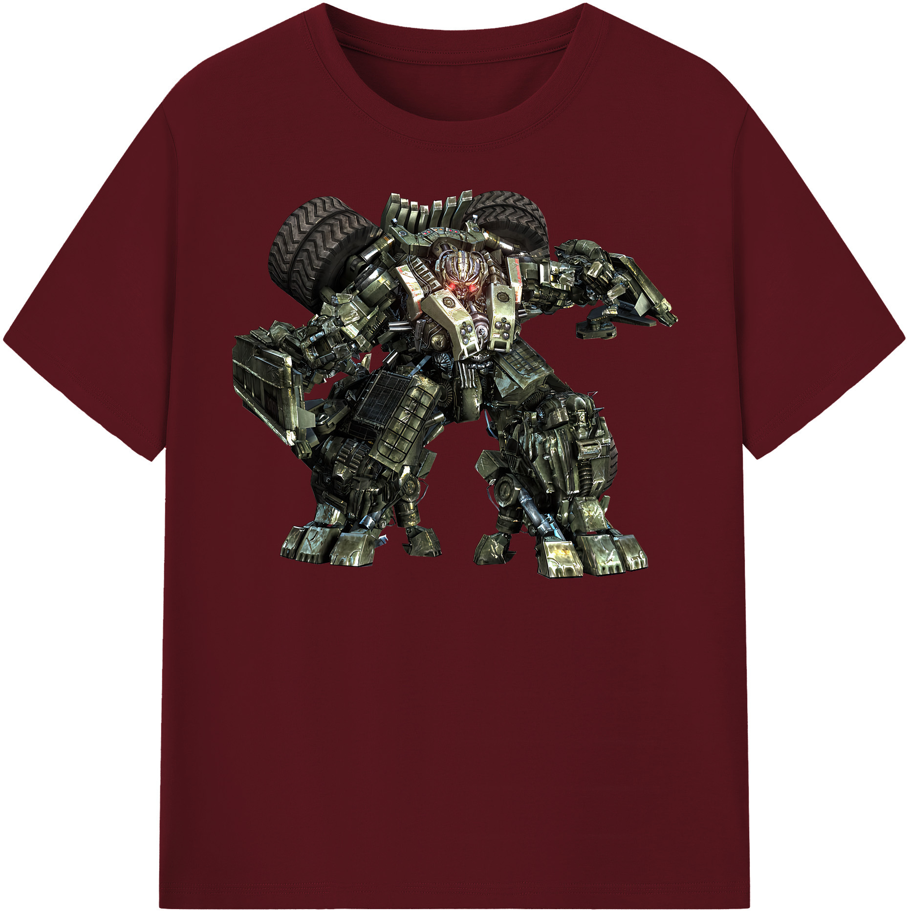 （画像用） Transformers トランスフォーマー 綿100％半袖Tシャツ（フロントプリント）